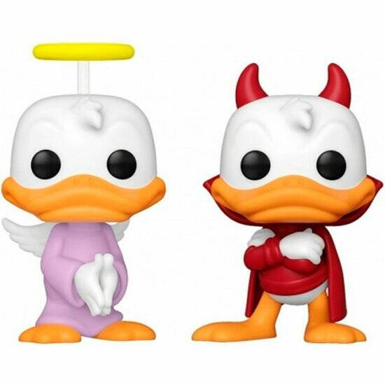 Funko POP Disney: Donald Duck- 2PK Donalds Schulter Engel und Teufel
