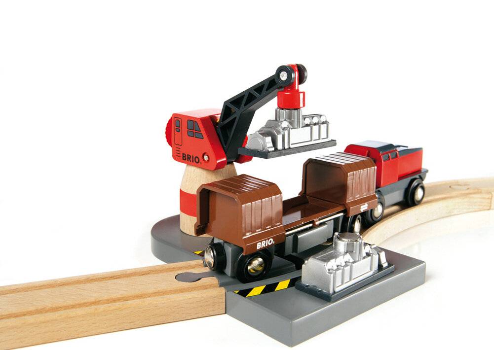 BRIO World Container Hafen Set, Bahn