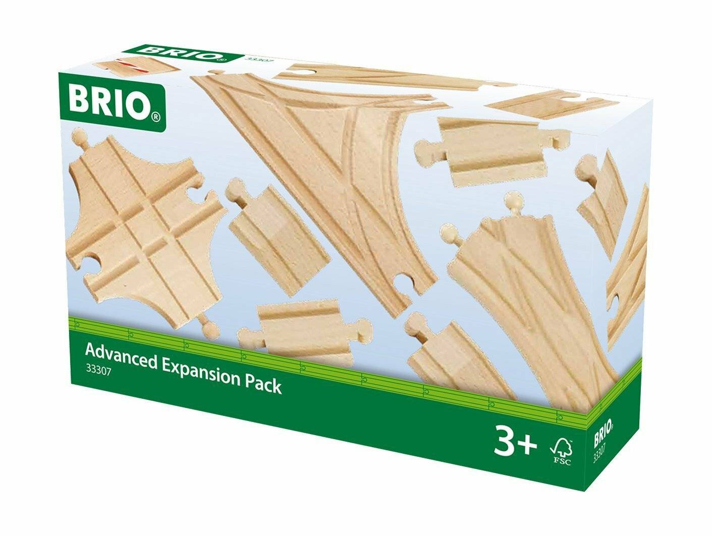 BRIO World Schienen- und Weichensortiment, Bahn (holz)