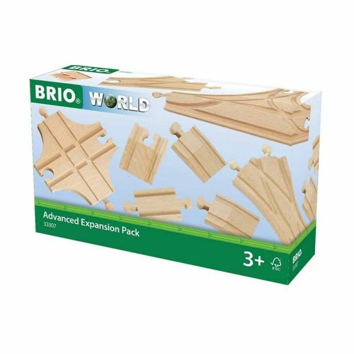 BRIO World Schienen- und Weichensortiment, Bahn (holz)