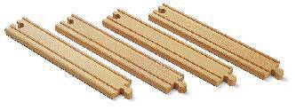 BRIO World 1/1 Gerade Gleise (D), Bahn (holz)