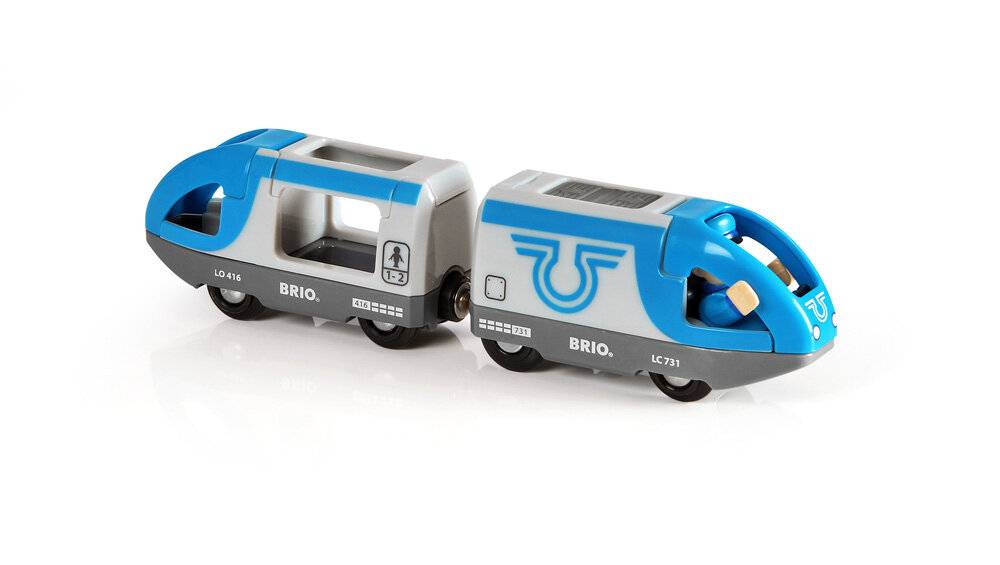World Blauer Reisezug (blau/grau)