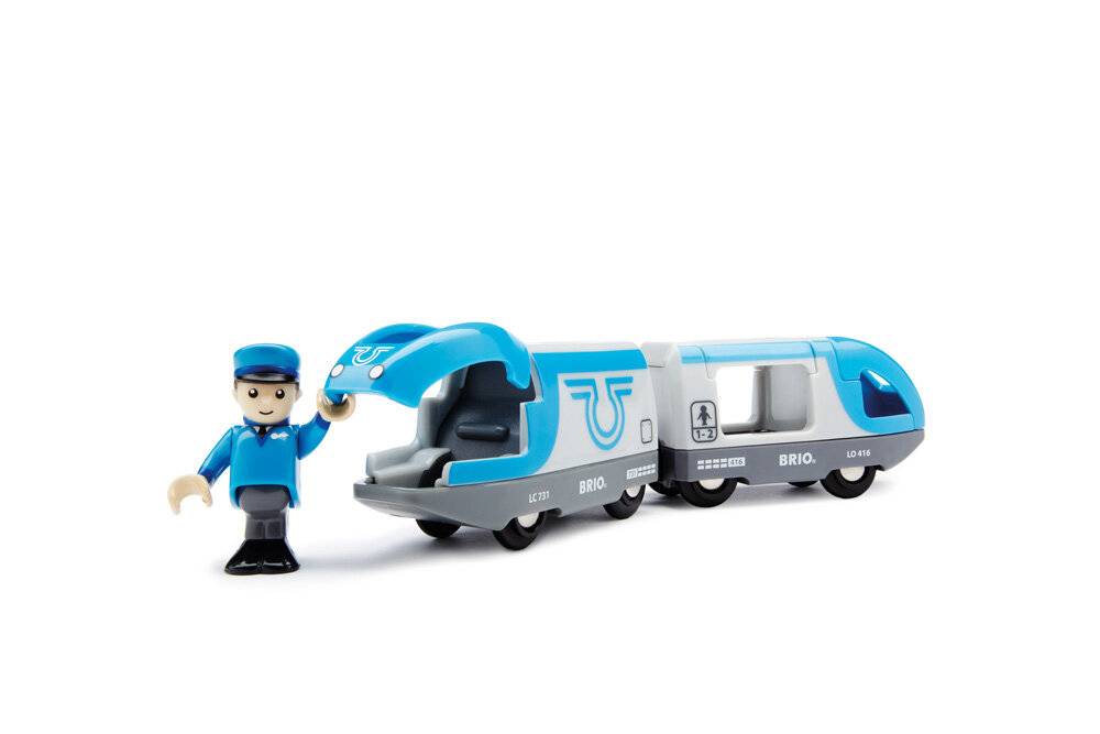 World Blauer Reisezug (blau/grau)