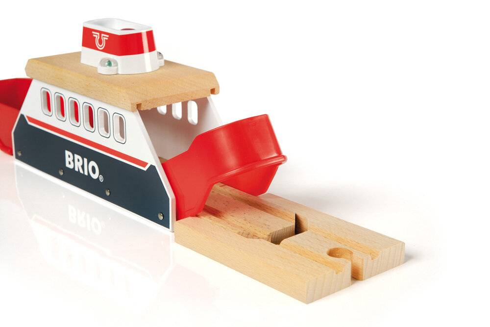 BRIO World Light & Sound FÃ ¤ hre, Spielfahrzeug