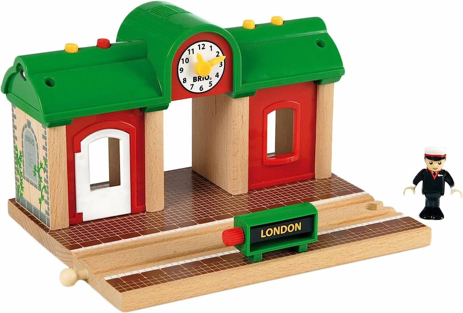 BRIO World Sprechender Bahnhof
