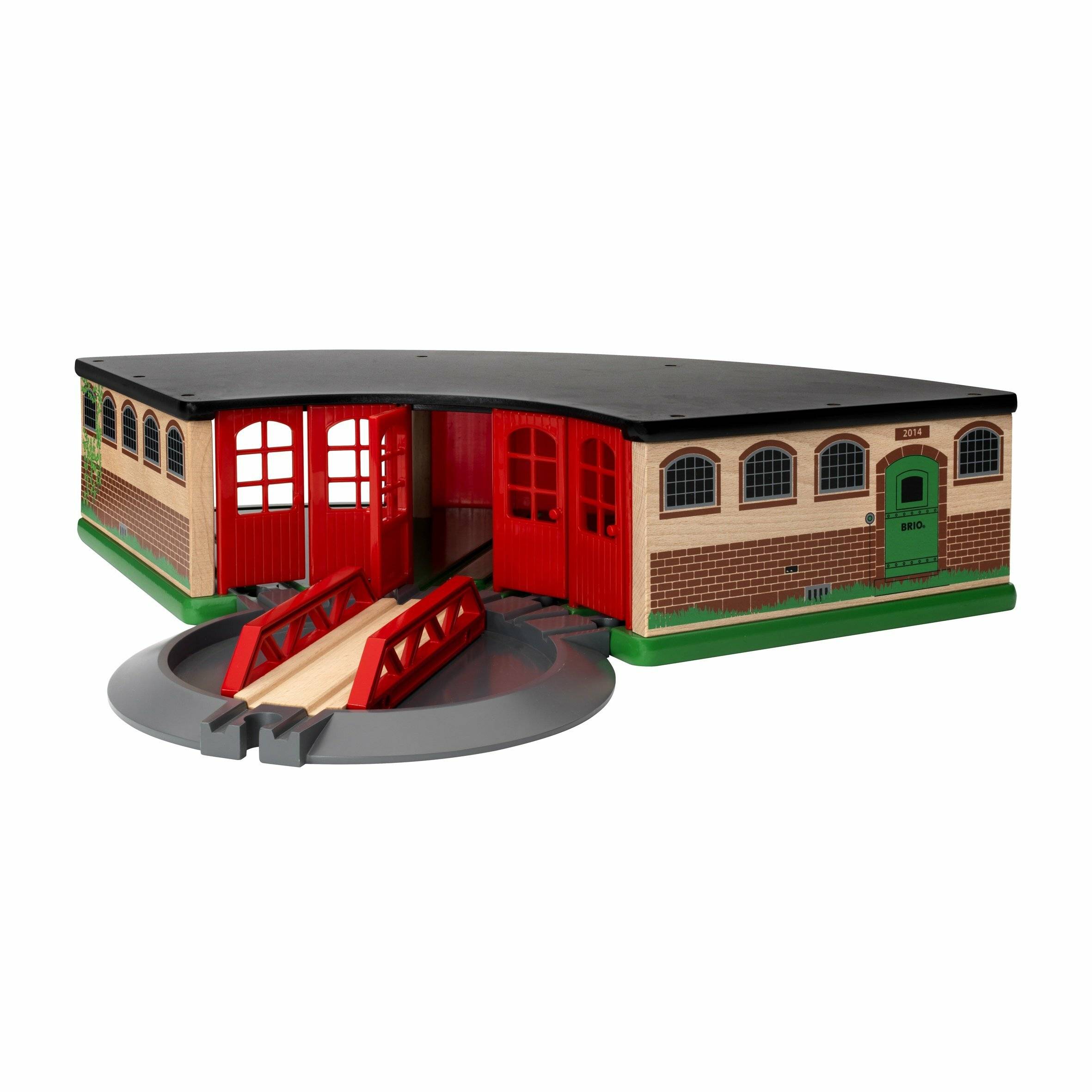 BRIO World GroÃ  er Ringlokschuppen, Bahn