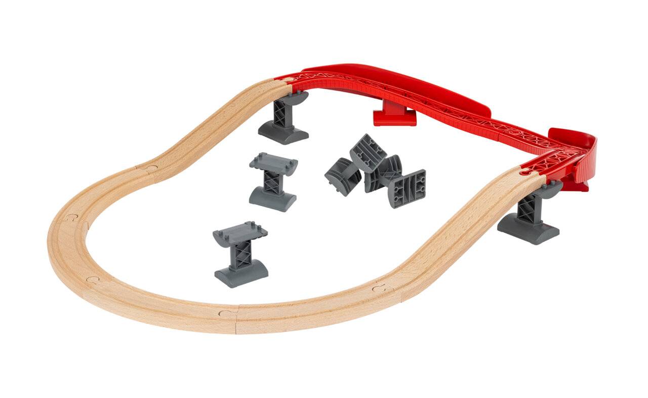 Ravensburger BRIO 63399500 BRIO Schienenpaket Berg und Tal