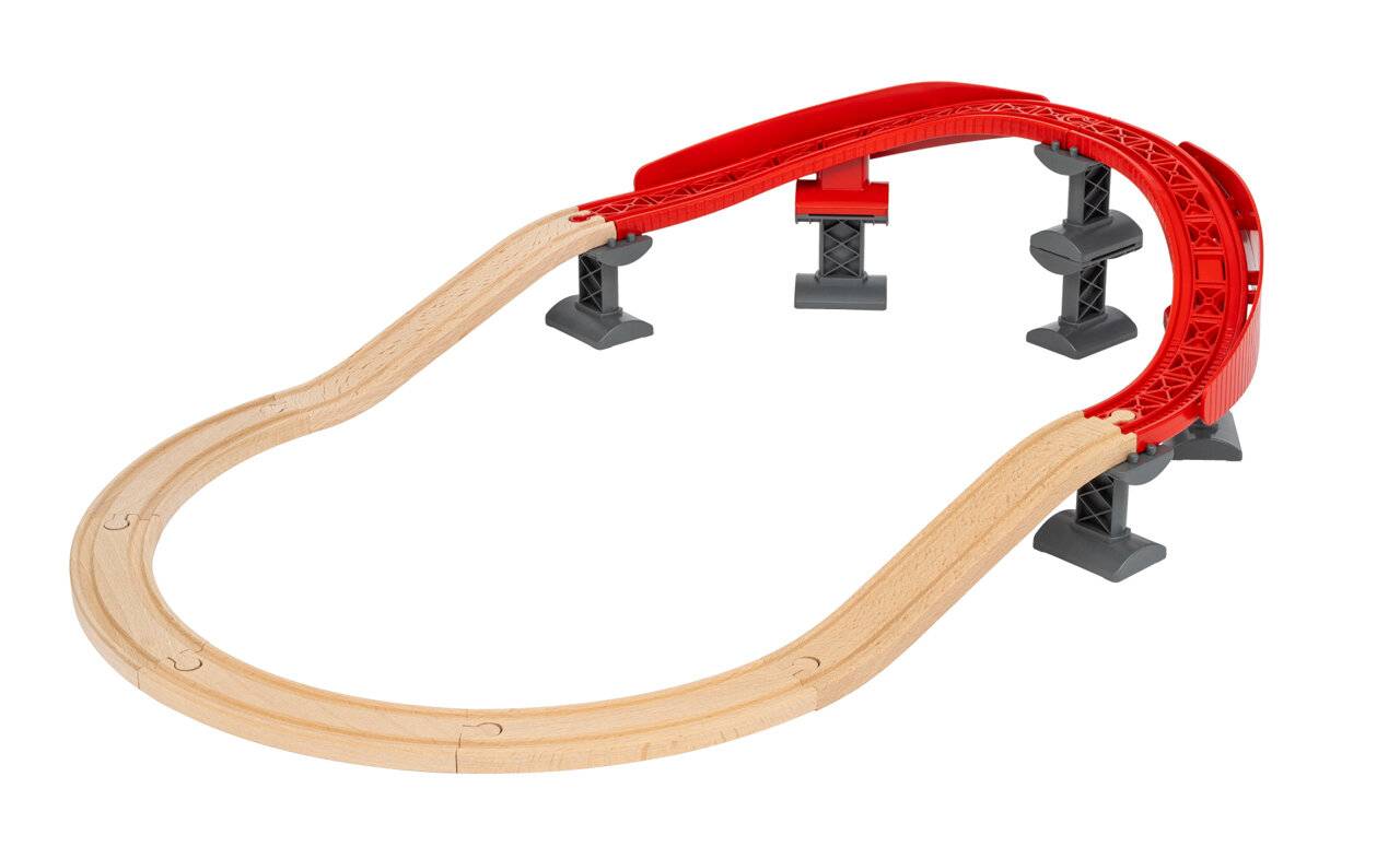 Ravensburger BRIO 63399500 BRIO Schienenpaket Berg und Tal