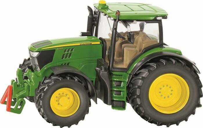 SIKU FARMER John Deere 6210R, Modellfahrzeug (grÃ ¼ n/gelb)