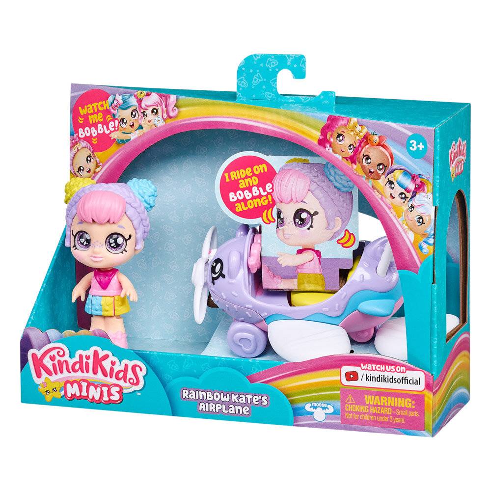 Kindi Kids Mini-Regenbogen-Kate-Flugzeug