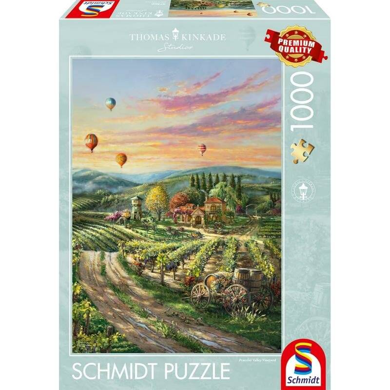 Thomas Kinkade Studios: Peaceful Valley Vineyard
