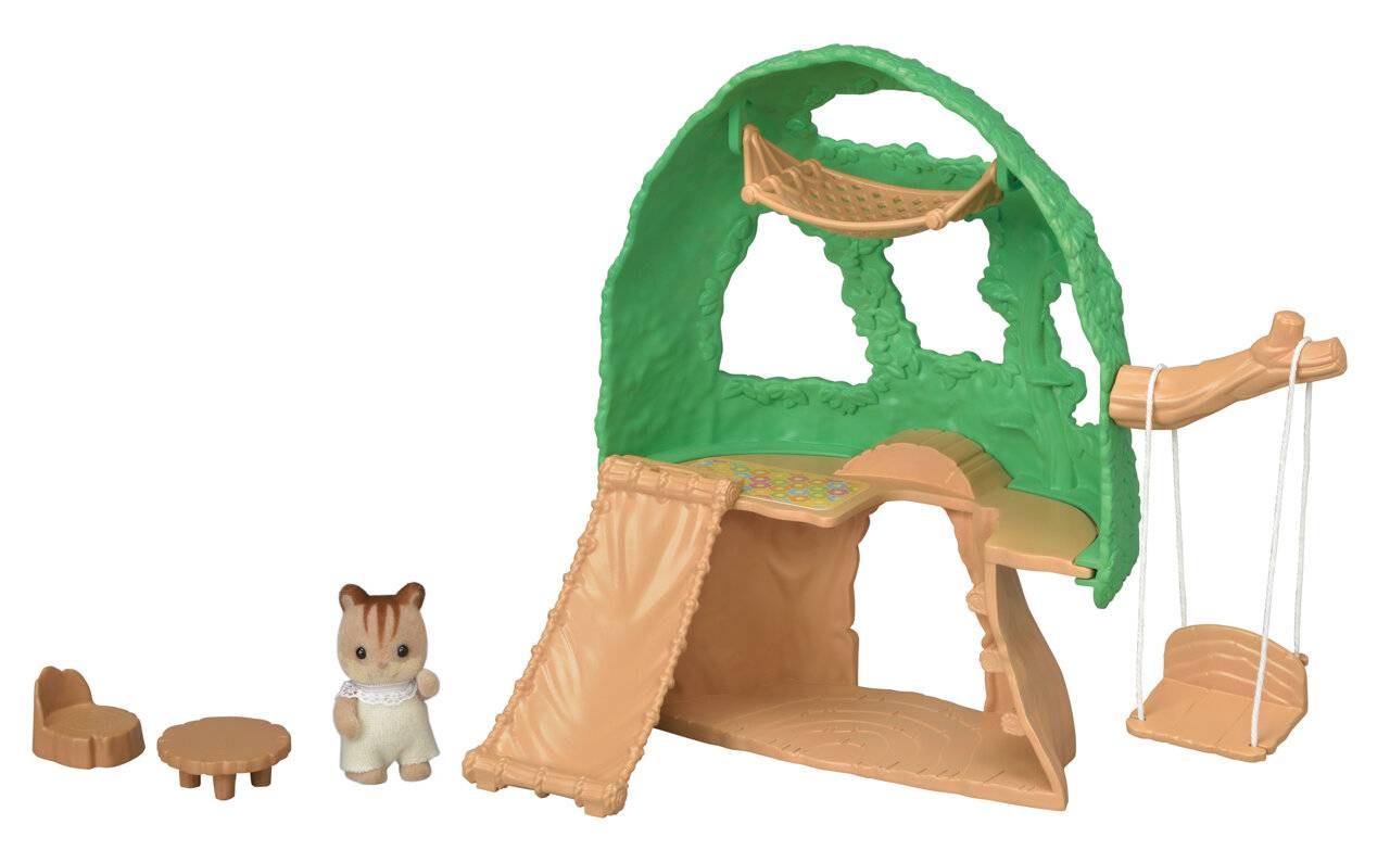 Sylvanian Families - 5318 - Baby Abenteuer Baumhaus, klein