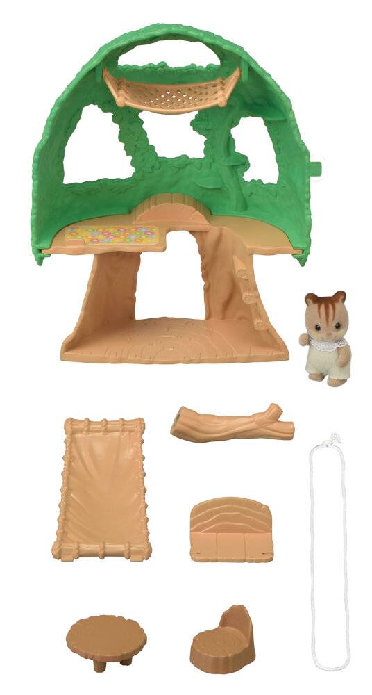 Sylvanian Families - 5318 - Baby Abenteuer Baumhaus, klein