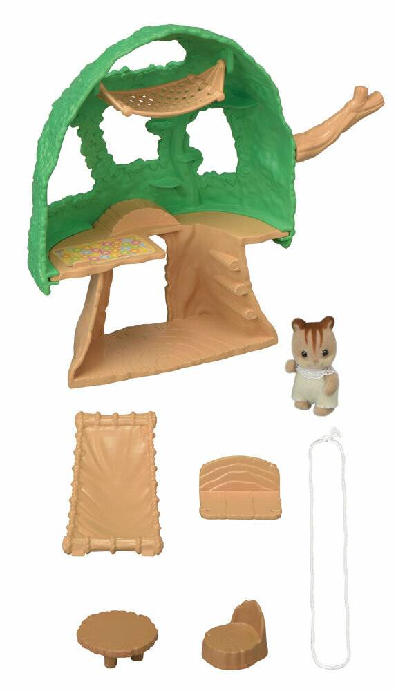 Sylvanian Families - 5318 - Baby Abenteuer Baumhaus, klein