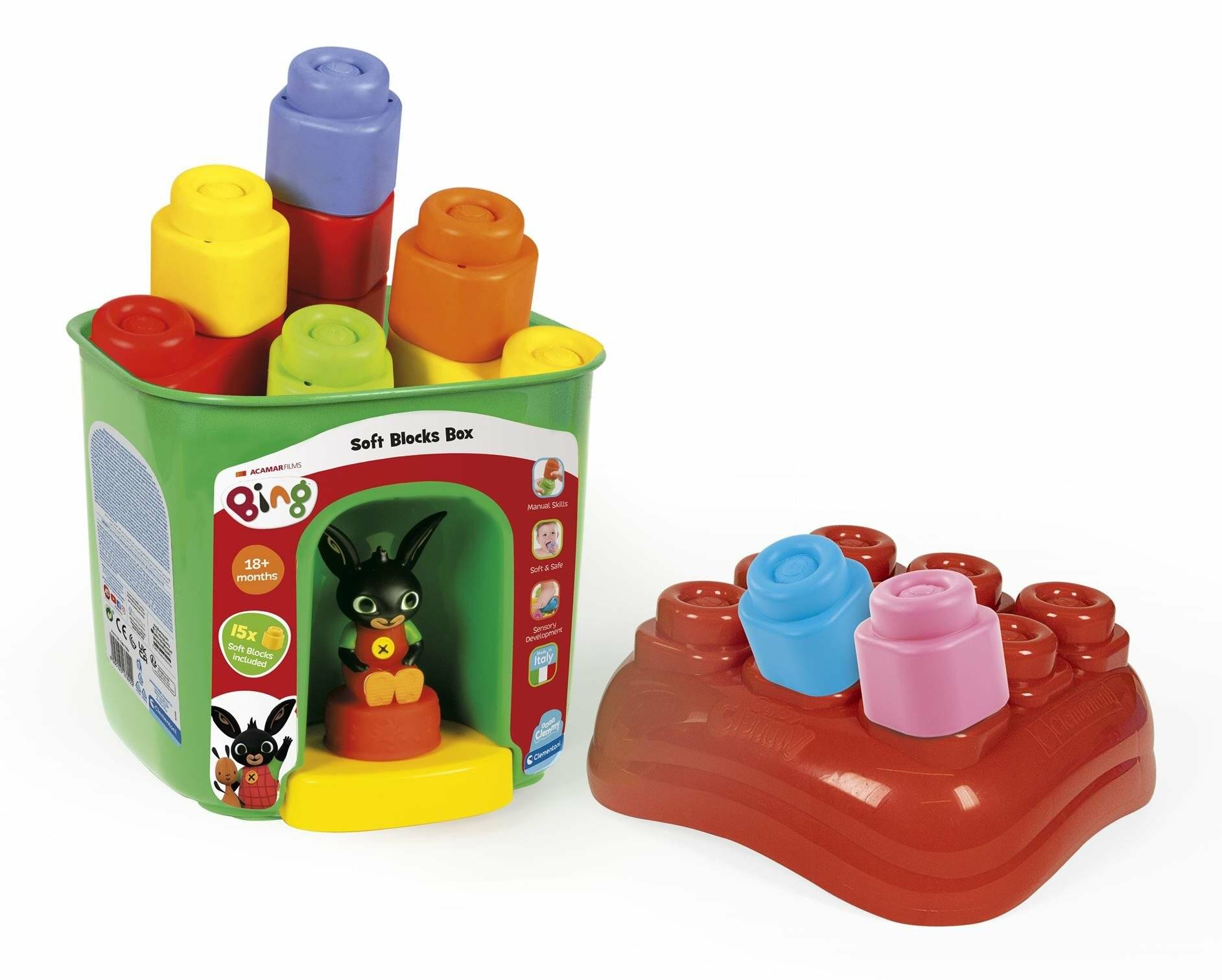 Clemmy baby - BING - Eimer mit Blöcken