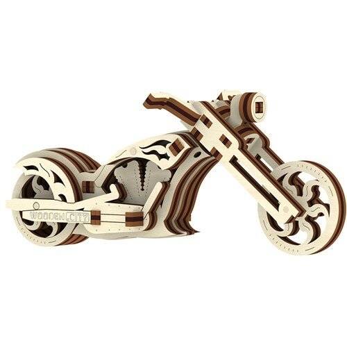 Holz 3D Puzzle Häcksler 10 cm
