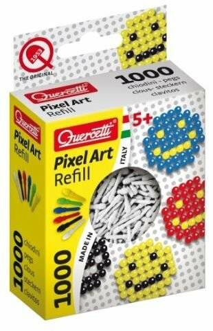 Pixel Art aanvuldoos weiß Durchmesser 4 mm 1000 Stück