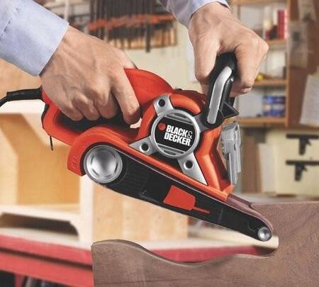 BLACK+DECKER Bandschleifer KA88 (orange/schwarz)