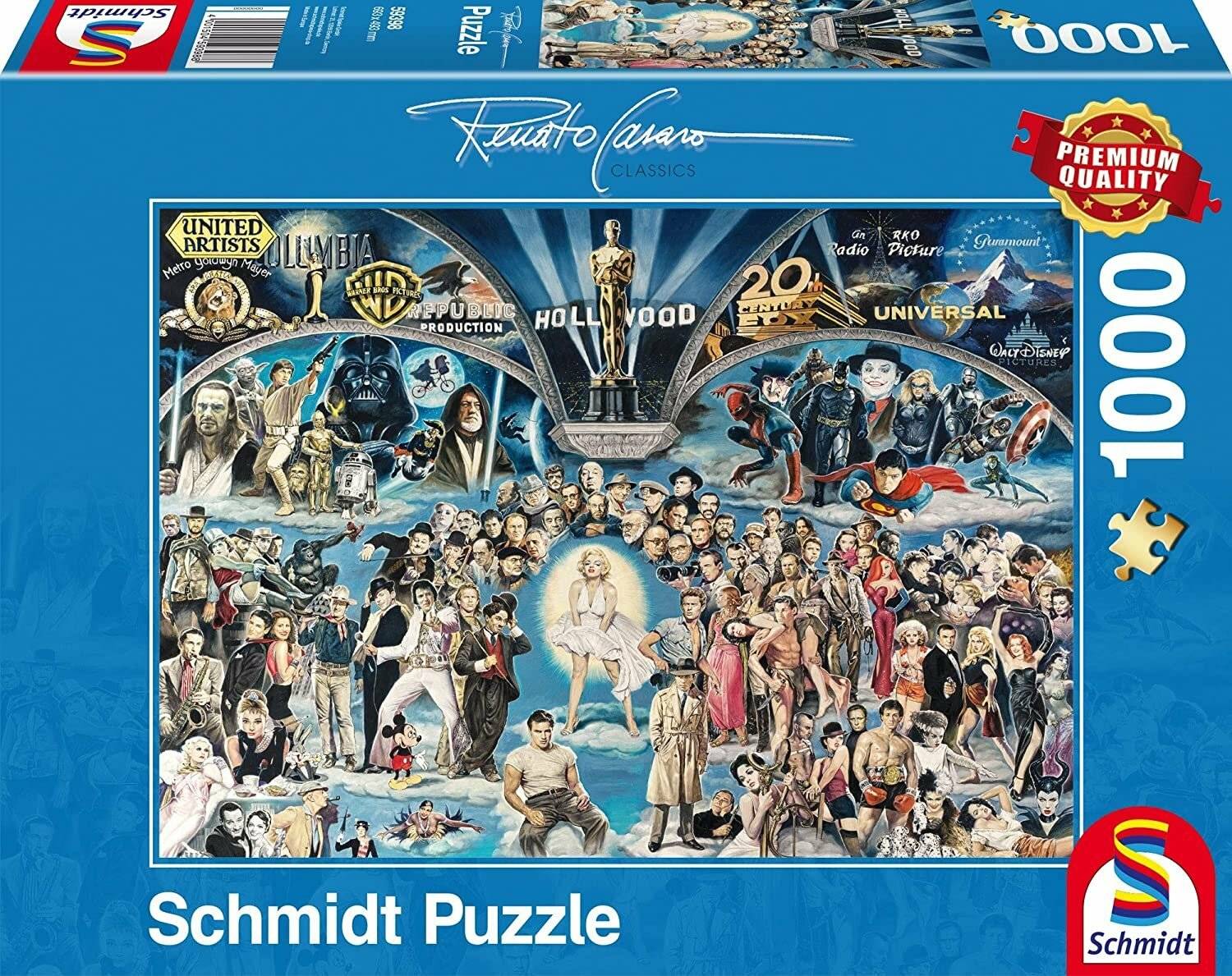 Puzzle Schmidt Spiele Hollywood 69,3 x 49,3 cm 1000 Stücke