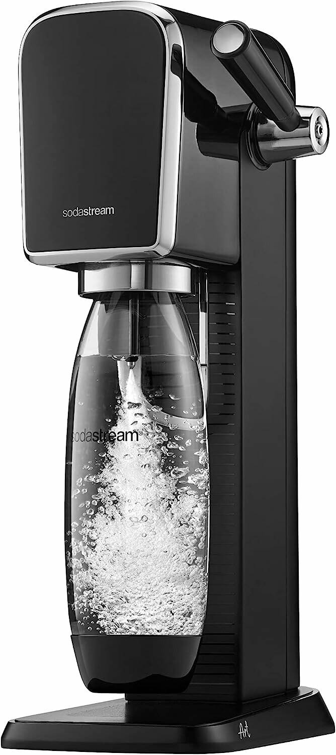 SodaStream Soda Maker ART black Schwarz QC incl 1L PET bottle (1013511411)