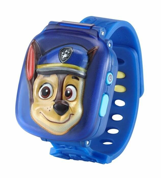 VTech PAW Patrol Chase-Lernuhr - Digitale Kinderuhr mit Timer, Stoppuhr, Wecker und Lernspielen - Für Kinder von 3-6 Jahren