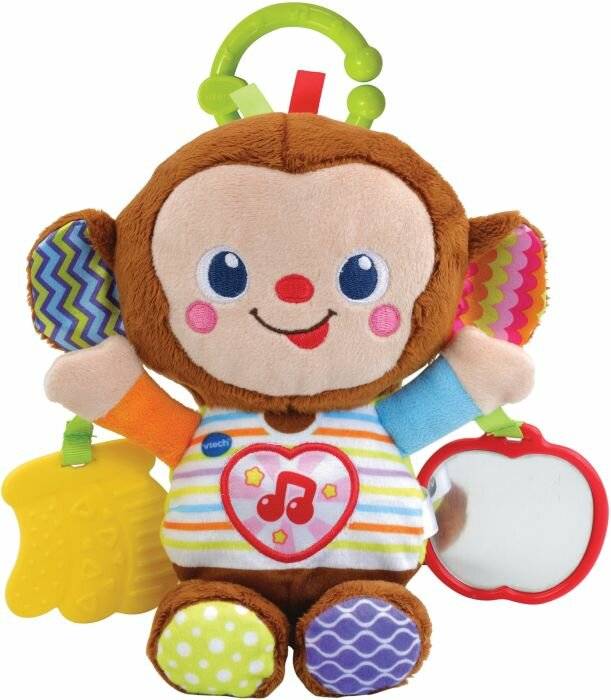 Vtech 80-513404 Babyäffchen Babyspielzeug, Mehrfarbig