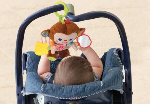 Vtech 80-513404 Babyäffchen Babyspielzeug, Mehrfarbig