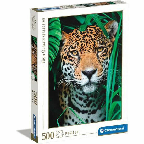 Jaguar im Dschungel Puzzle 500pcs