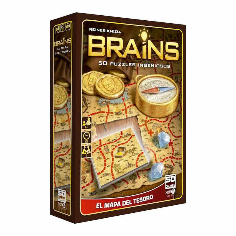 BRAINS Schatzkarte Brettspiel