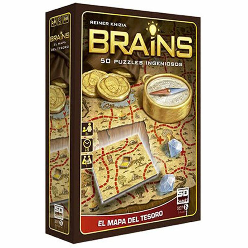 BRAINS Schatzkarte Brettspiel