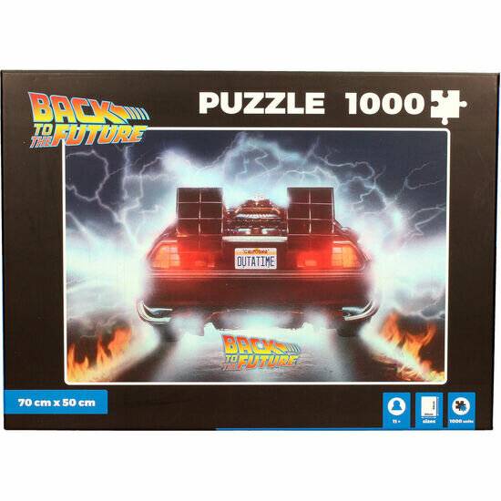Zurück in die Zukunft Delorean aus einer Zeit puzzle 1000pcs
