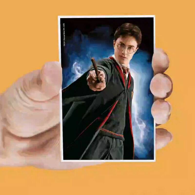 Harry Potter Satz von 4 sortierten Lentikularmagneten