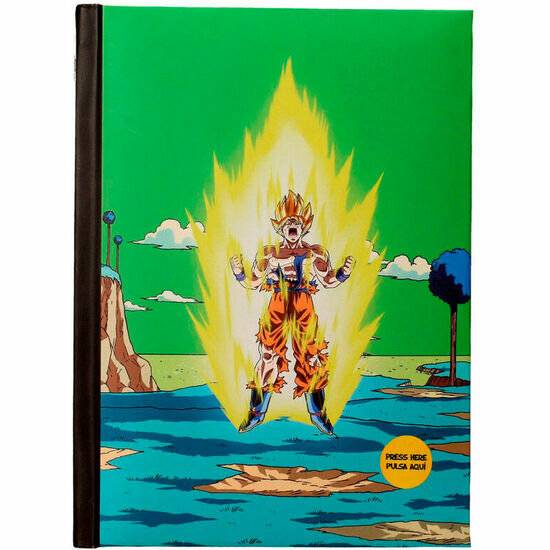 Dragon Ball Z Namek Final Battle Notizbuch mit Lichtern