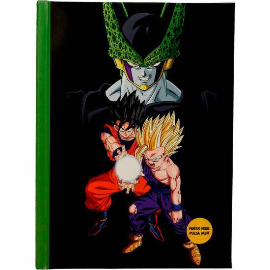 Dragon Ball Z Cell Final Battle Notizbuch mit Lichtern