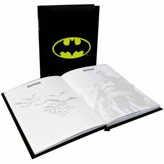 DC Comics Batman Logo leichtes Notizbuch