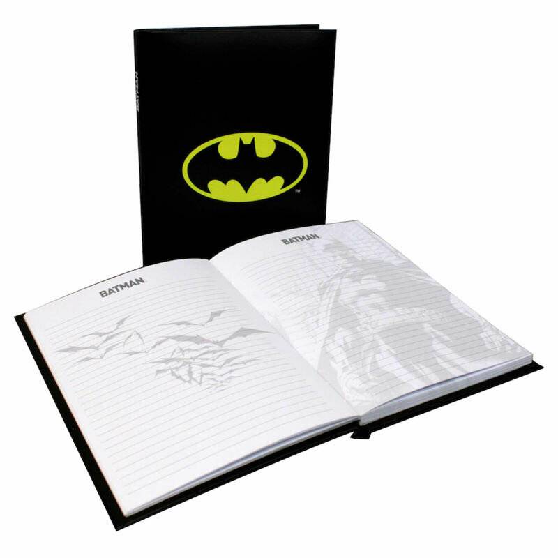 DC Comics Batman Logo leichtes Notizbuch
