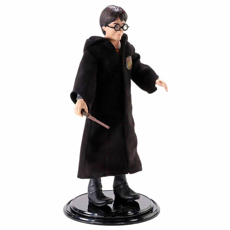 Harry Potter Harry mit Zauberstab Bendyfigs formbare Figur 19cm
