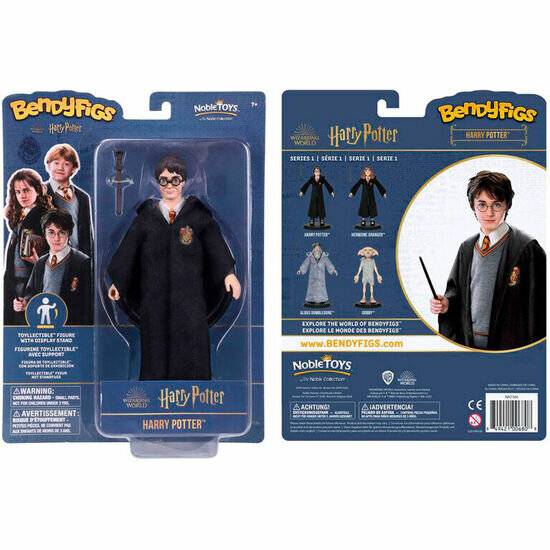 Harry Potter Harry mit Zauberstab Bendyfigs formbare Figur 19cm