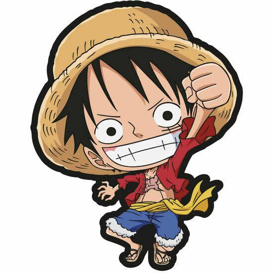 Bandai Namco Games Toei Animation - Poduszka 3D Luffy One Piece - Oficjalny Akcesorium Anime