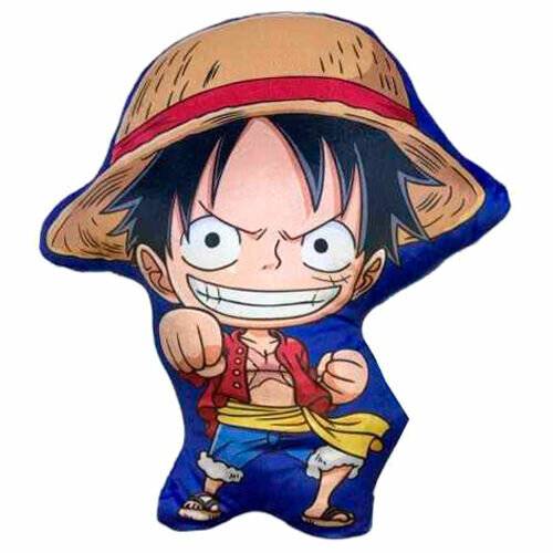 Bandai Namco Games Toei Animation - Poduszka 3D Luffy One Piece - Oficjalny Akcesorium Anime