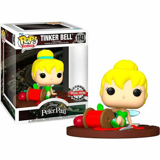 POP-Figur Disney Peter Pan Tinker Bell auf Spule Exklusiv