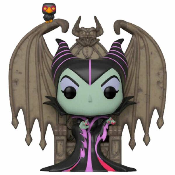 POP Figur Disney Villains Maleficent mit Thron
