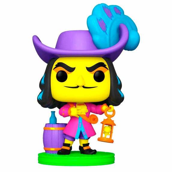 POP-Figur Disney Villains Hook Black Light Exklusiv