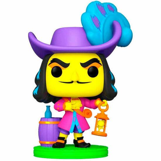 POP-Figur Disney Villains Hook Black Light Exklusiv