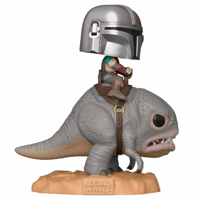 POP Figur Star Wars Mandalorian Der Mandalorianer auf Blurg