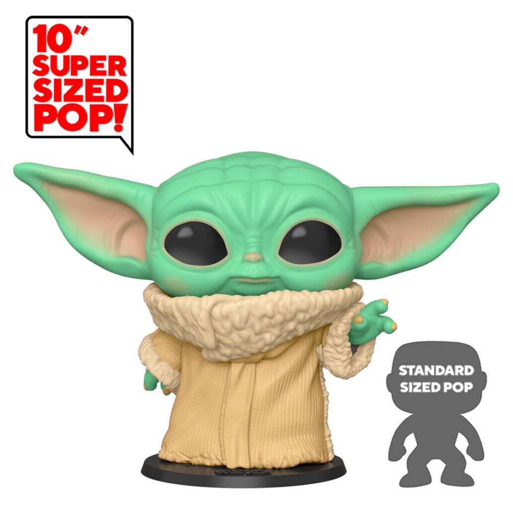 POP Figur Star Wars Mandalorian Yoda Das Kind 25cm