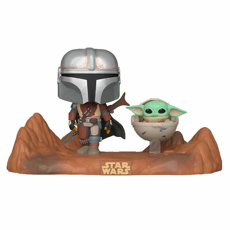 POP! Moment Star Wars - Mandalorian & Child (11,4 x 20,3 cm)
