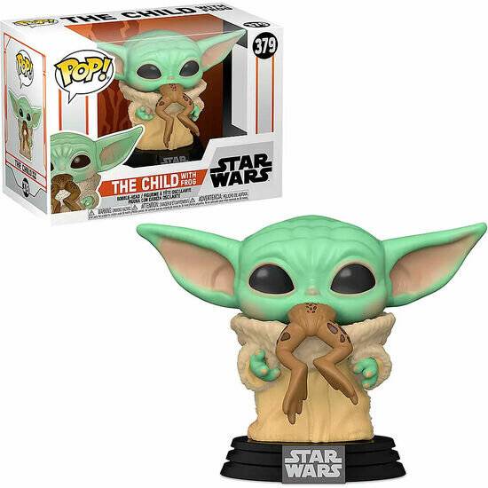 POP Figur Star Wars Mandalorian Das Kind mit Frosch