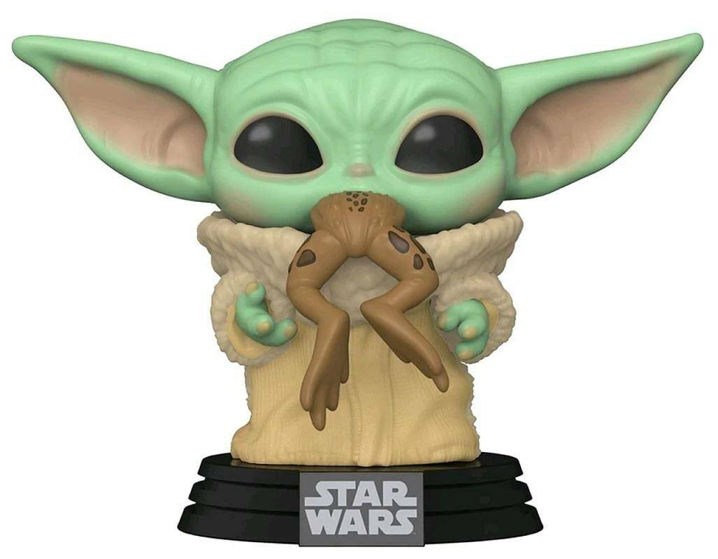 POP Figur Star Wars Mandalorian Das Kind mit Frosch