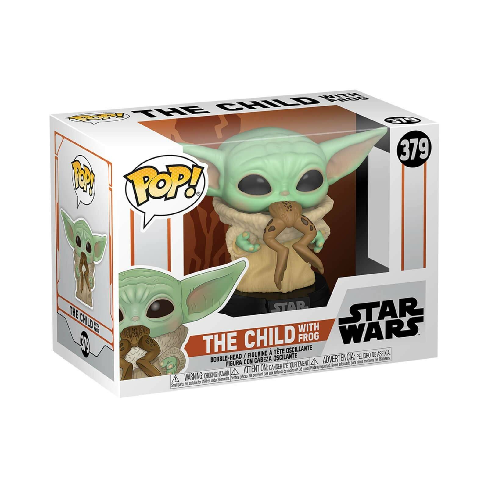 POP Figur Star Wars Mandalorian Das Kind mit Frosch